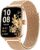 Damen-Smartwatch mit Telefonfunktion, 1,85 Zoll HD-Uhren mit Herzfrequenz-Schlafmonitor, SpO2-Schrittzähler, 110+ Sportmodi, Fitnessuhr, IP68 wasserdichte Smartwatch, kompatibel mit iOS/Samsung/Android