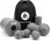 PandaFit Faszienrollen 5er Set mit Turnbeutel, für Rücken und Wirbelsäule, Faszienrolle 30 x 15 cm, 2 x Duoball, Miniroller, Faszienball, Massageset zur Regeneration, EPP-Hartschaum