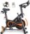Hometrainer Fahrrad mit App, Ultraleise Heimtrainer Fahrrad, Ergonomisches Design, LCD Display mit Pulsmessung, Magnetischer Widerstand, 15KG Schwungrad, Bis 160KG