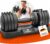 Verstellbares Hantelset, 12 kg, 18 kg, 24 kg, 40 kg, 15 Gewichtseinstellungen, Einzelhantel, verstellbare Hantel, verstellbare und platzsparende (Fix Lock) Gewichte für Heim-Fitnessstudio, Krafttraining