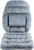 ALIBO Rutschfeste Rückenlehne, Übergröße, ergonomisch, zur Linderung von Schmerzen im unteren Rückenbereich, Lendenkissen, Sitzkissen, Sitzkissen für Büro, Lounge, Gaming, Schaukelstuhl, Rollstuhl, Auto mit langer Länge