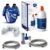 Brita P1000 Untertisch-Wasserfilter-Komplettset | Mit Filterkopf, Schläuchen und Eckventiladapter | Schützt Kaffeemaschine und Wasserkocher vor Kalk | Für weicheres, besser schmeckendes Trinkwasser