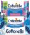 Cottonelle Feuchtes Toilettenpapier, sauber pflegend, mizellares Wasser und Baumwollduft, biologisch abbaubar, plastikfrei, wiederverschließbar, Vorteilspackung, 12 x 42 Feuchttücher