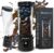 BlendyGo 3 Tragbarer Mixer, Standmixer, Mini-Standmixer, 550 ml, Smoothie-Maker, Standmixer Smoothie-Maker to Go, kabellos, zerkleinert Eis und Obst, BPA-frei, PulseMotion & BlendPro (schwarz)