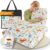 LUNOVA Gewichtsdecke Kinder | 3 kg | 100 x 135 cm – Ökotex-Baumwolle (25–35 kg Körpergewicht), waschbare Therapiedecke, Entspannungsdecke, entspannter Schlaf – Tierwelt