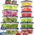 Kottwca Frischhaltedosen mit Deckel-Set, 30-teiliges Tupperware-Set (15 Behälter + 15 Deckel), Küchen-Meal-Prep-Boxen, 100 % auslaufsicher, BPA-freier Frischhaltebehälter für Mikrowelle und Kühlschrank