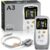 AIESI® Professionelles Hand-Pulsoximeter mit Farbdisplay und Anti-Bewegungssonde für Erwachsene A3, hochpräzise, ​​Schutzhülle mit Halterung, Batterien