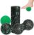 4er Set Faszienball Set, Blackroll Ball, Faszienrolle klein, Massagebälle, Igelball, Fußmassage und Duoball, Massageball für Wirbelsäule, Rücken, Nacken, Fuß, Faszientraining, Schmerzlinderung