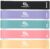 Coresteady Fitnessbänder Set – Mini-Widerstandsbänder für Männer, Frauen – Übungsband Yoga, Fitnessstudio – Fitnessband Krafttraining, Muskelaufbau – Gummiband Sport – E-Guide, Tragetasche