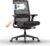 Active Bürostuhl mattschwarz, Testsieger, ergonomischer Schreibtischstuhl mit Sitzneigungsfunktion und adaptiver Lordosenstütze, stufenlos verstellbarer Bürostuhl für höchste Sitzposition, Drehstuhl