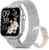 Damen-Smartwatch mit Telefonfunktion, 1000-mAh-Akku, 100 Tage Standby, 1,83-Zoll-Fitnessuhr mit Herzfrequenz, SpO2, Schlafüberwachung, 120+ Sport-Mod, IP68-Smartwatch, Schrittzähler für Android iOS