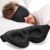 onaEz 2024 Verbesserte Schlafmaske und Augenmaske für Damen und Herren, bequeme, atmungsaktive Schlafmasken aus 3D-konturiertem, weichem Material, 100 % lichtblockierende Schlafmaske für Damen, bequem für ASMR