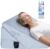 Kekoy verstellbares Keilkissenbett: Schlafapnoe, saurer Reflux, Rückenschmerzen, Erholung von Schnarchen – Memory-Schaum-Refluxkissen, waschbarer Bezug, Griff (grau, 9 und 12 Zoll)