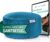 NAJATO Sports Yogakissen – Meditationskissen mit E-Book (PDF-Datei) – Rundes Yogakissen mit Buchweizenschalenfüllung – 30 cm Durchmesser, 14 cm hoch – waschbarer Samtbezug