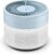 Rowenta PU1520F0 Pure Air Mini-Luftreiniger für Zuhause, ultrakompakte Größe, bis zu 22 m², extrem leiser Nachtmodus, 3-in-1-Filterung, HEPA Allergy+, Weiß/Blau