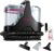WECLEAN C3 Nasssauger Polsterreiniger Gerät Fleckenreiniger für Teppiche, Sofas, Treppen, Fenster, Spiegel, Polster, Autos, 600 Watt, 15 KPa, Schwarz/Rosa