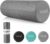 Fizyo Faszienrolle, Pilates-Rolle für Faszienmassage, Yoga-Rolle für Wirbelsäule, EVA-Faszienrolle für Fitness, Yoga & Rehabilitation, Grau, 45 x 15 cm