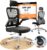 CLOUVOU SmartSeat Ergonomischer Bürostuhl (Testsieger) Schreibtischstuhl 100% individuell verstellbarer Bürostuhl & Gaming-Stuhl Computerstuhl Home-Office-Stuhl Ergonomischer Drehstuhl 150 kg