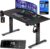 Casaria® Höhenverstellbarer Gaming-Schreibtisch elektrisch 140 x 70 cm mit kabellosem Ladegerät & USB-C/A-Anschluss, LCD-Display, Memory-Funktion, 80 kg Belastbarkeit, ergonomischer Gamer-Carbon-Look