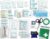 All-in-One-Erste-Hilfe-Set DIN 13157 EN 13 157 Plus 1 für Unternehmen mit Notbelüftung und Hilfe von Buchständer 2016 mit Alkoholtupfern + Pinzette