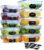 10 Frischhaltedosen mit Deckel (5 x 1 L + 5 x 520 ml), Gefrierbehälter & Meal-Prep-Boxen, BPA-frei, luftdicht, stapelbar – Küche & Lebensmittelbox