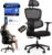 Ergonomischer Bürostuhl Move für das Home Office bis 150 kg – Schreibtischstuhl mit intelligenter Lordosenstütze, 3-stufiger Neigung & höhenverstellbarer Rückenlehne, Bürodrehstuhl (Schwarz)