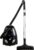 Amazon Basics VCB35B15C-1J7W-70 Leistungsstarker, kompakter und leichter Staubsauger für Hartteppiche mit Beuteln – HEPA-Filter, 700 W, 1,5 l, EU, Schwarz