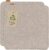 Miqio Design Filz-Sitzkissen rechteckig mit rutschfesten Noppen | 35cm | 2er-Set | Innen- und Außenbereich | Nachhaltig hergestellt aus recycelten PET-Flaschen | Waschbare Stuhlkissen rutschfest | Beige