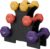 SONGMICS Hantel-Set, 3 Paar, 1kg-3kg, 9kg oder 12kg, Aufbewahrung, Fitnessstudio, Krafttraining, rutschfeste Neopren-Beschichtung