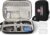 Hartschalen-Reiseetui für Diabetes-Sets wie Accu-Chek/One Touch, CareSens N Blutzuckermessgerät, Insulin-Pen, Blutzucker-Teststreifen, Spritze, Nadeln und mehr (schwarz)