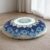 Meditations-Bodenkissen, rundes Sitzkissen mit waschbarem und abnehmbarem Bezug, 80 cm großes ergonomisches Yogakissen mit Pompon-Dekoration, für drinnen und draußen, grün