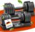 Verstellbares Hantelset, 12 kg, 18 kg, 24 kg, 40 kg, 15 Gewichtseinstellungen, Einzelhantel, verstellbare Hantel, verstellbare und platzsparende (Fix Lock) Gewichte für Heim-Fitnessstudio, Krafttraining
