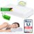 Orthopädisches Kissen, Premium Nackenstützkissen, zertifiziert, Seitenschläferkissen, Nackenkissen aus weichem Memory-Schaum, ergonomisches Kissen, Nackenschmerzen, Anti-Schnarch-Kissen (weiß)