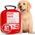 PURAHELP Erste-Hilfe-Set für Hunde und Katzen (51-teilig) – Erste-Hilfe-Erste-Hilfe-Tasche mit Zeckenpinzette, Pinzette & mehr – Notfallset für Hunde & Katzen – Hundeapotheken-Set – Erste-Hilfe-Notfallset Hund
