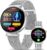2026 Damen-Smartwatch mit EKG-/Blutdruckmessung, 1,32 Zoll AOD-Gesundheitsuhr mit AI-Zifferblatt und AI Smart Q&A, Bluetooth-Anrufe/SpOE₂/Schlaf/Puls/HRV/BMI/Menstruationszyklus/Stress, kleine Runde