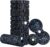 3D-Faszienrollen-Set, Schaumstoffrolle, Faszien-Set mit Faszienball, Mini-Faszienrolle klein und Duoball für Yoga, Faszientraining der Muskeln