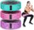 Trainingsbänder, Stoff-Widerstandsband für das Training, Trainingsbänder mit Widerstand für Frauen und Männer, mehrfarbige Stoff-Booty-Bänder für Beinkrafttraining, Reha, Yoga