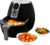 MEDION E10 S Heißluftfritteuse (Leistung ca. 1500 Watt, Airfryer, digitales Bedienfeld, Gesamtnutzinhalt 4 Liter, ölfreies Frittieren, 30-Minuten-Timer, Überhitzungsschutz, MD 17320) schwarz