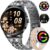 Damen-Smartwatch – luxuriöses Metallarmband mit Strasssteinen/1,32 Zoll HD AMOLED-Display/270+ Zifferblätter, Fitnessuhr mit über 110 Sportmodi, Schlaf-Tracking, Telefonfunktion, Uhr für iOS Android