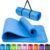 KG Physio rutschfeste Yogamatte mit Schultergurt – Gymnastikmatte für Yoga, Heimtraining, HiiT und Pilates – Fitnessmatte, Sportmatte, Yogamatte rutschfest, 183 cm x 60 cm x 8 mm