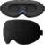Gritin Schlafmaske für Seitenschläfer, Männer und Frauen, bequem, verbesserte 3D-Schlafmaske mit verstellbarem Gummiband, atmungsaktive Lichtblockierung, ergonomische Augenmaske für Nickerchen, Flugzeuge usw.