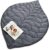 Sivio Gewichtsdecke für Erwachsene, 7 lbs (3,2 kg), 104 x 135 cm – kuschelige Kristallsamtdecke zum Entspannen, tragbare Reisedecke, Ganzjahresdecke, maschinenwaschbar, dunkelgrau