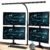EYOCEAN LED Schreibtischlampe, 24W 80cm Tischlampe mit Gestensteuerung, dimmbare Tageslichtlampe, Augenschutz, Monitorlampe für Anbieter im Büro, Leser, Architekten, Schneider