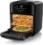 Arendo – XXL-Heißluftfritteuse mit LED-Touchscreen, 12 Liter – Grill – Dörrgerät – Ofen – Heißluftfritteuse – Touchscreen – einfach und sauber – Fritteuse ohne Öl – Konvektionsluft – Pizza-Hähnchen-Pommes – BPA-frei