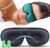 Medi Grade 3D-Schlafmaske mit vollständiger Verdunkelung (4-teilig), Schlafmaske für Damen und Herren, atmungsaktive Augenbinde mit verstellbarem Riemen, 2 x Ohrstöpsel und Reisetasche