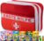 Erste-Hilfe-Set, deutsche Sprache + 【Gratis】20 x Kinderpflaster, Erste-Hilfe-Tasche, notfallspezifischer Inhalt – Wandern, Reisen, Zuhause, Pflaster, Streifen, Kinderpflaster