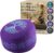 Ergo Ergonomisches Meditationskissen – Yogakissen & Yogakissen, rundes Yoga-Sitzkissen, rundes Bodenkissen zum Sitzen, Zafu mit Buchweizenschalen, Meditationskissen, Baum des Lebens, lila