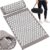 KRUMAD Akupressurmatten-Set mit Kissen, inkl. Tasche, Akupressurmatte, Noppenmatte für Rücken und Nacken, Massagematte, Noppenmatte, Fakirmatte, Entspannung, für Wellness zu Hause, 60 x 40 cm