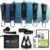 ZenOne Sports® Resistance Bands Set I Robuste Fitnessbänder in 5 Stärken I Widerstandsbänder für Krafttraining – Zuhause & Unterwegs I Trainingsbänder, Fitness-Bänder, Gummibänder Sport
