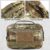 Taktische Kulturtasche für Männer, Hygienetasche, EDC-Militärwerkzeug, Molle-Tasche, Camping-Kulturbeutel, Kosmetiktasche, doppelte Reißverschlussöffnung, Make-up-Taschen und Koffer (CP)